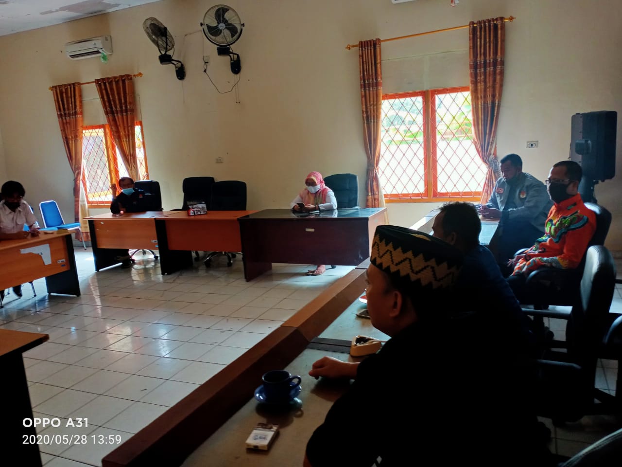 Rapat Persiapan Pilkada Lanjutan, Di Aula Kantor KPU Kabupaten  Lampung Timur